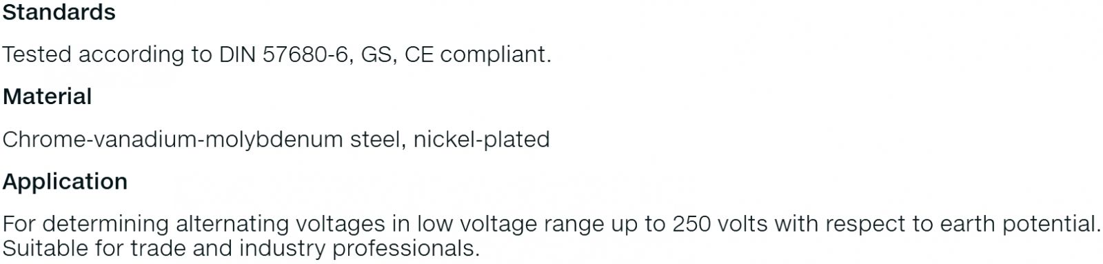 מברג טסטר מקצועי WIHA 34745